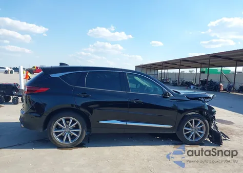 2020 Acura Rdx Technology Package z USA, uszkodzony, nr VIN 5J8TC2H50LL010970